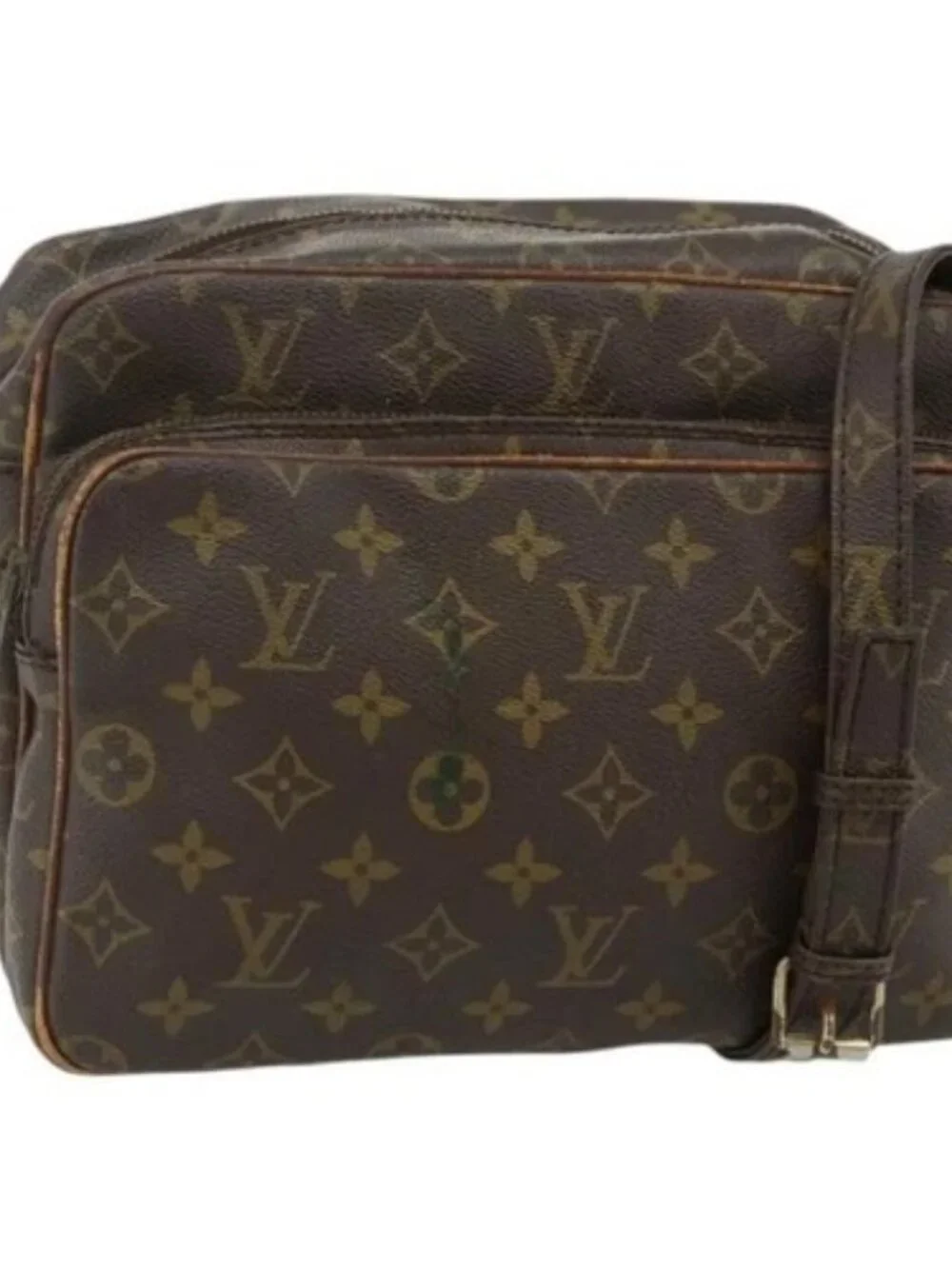 LOUIS VUITTON Monogram Nile Shoulder Bag M45244 LV Auth 178759